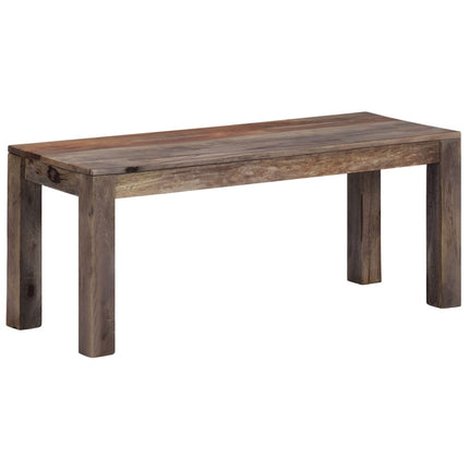 Banc Gris Bois De Sesham Massif