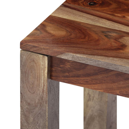 Banc Gris Bois De Sesham Massif