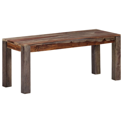 Banc Gris Bois De Sesham Massif