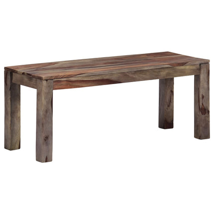 Banc Gris Bois De Sesham Massif