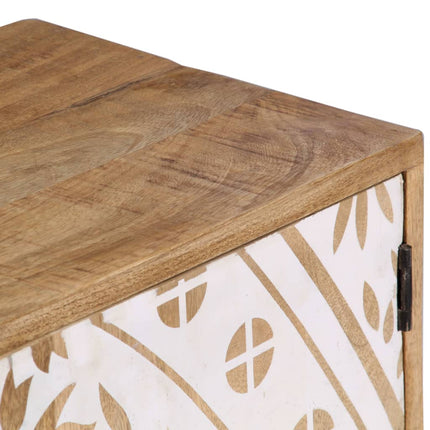 Meuble Tv 140X30X40 Cm Bois De Manguier Massif