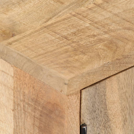 Meuble Tv 140X30X40 Cm Bois De Manguier Massif
