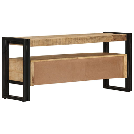 Meuble Tv 100X30X45 Cm Bois De Manguier Massif