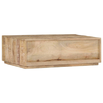 Table Basse 90X60X30 Cm Bois De Manguier Massif