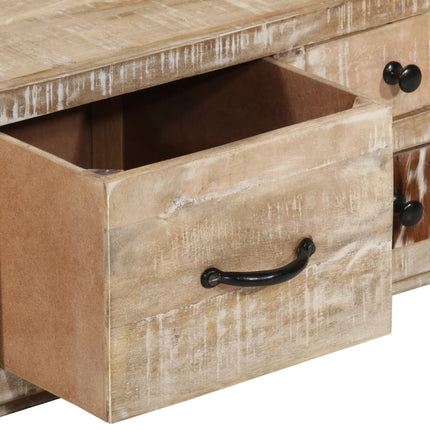 Table Basse 90X60X30 Cm Bois De Manguier Massif