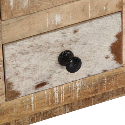 Table Basse 90X60X30 Cm Bois De Manguier Massif