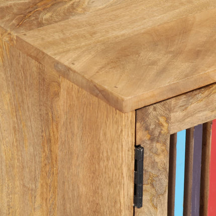 Meuble Tv 120X30X40 Cm Bois Massif De Manguier