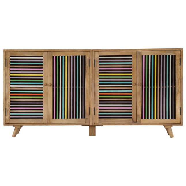 Buffet 150X30X75 Cm Bois De Manguier Massif
