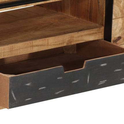 Meuble Tv 120X30X40 Cm Bois Massif De Manguier