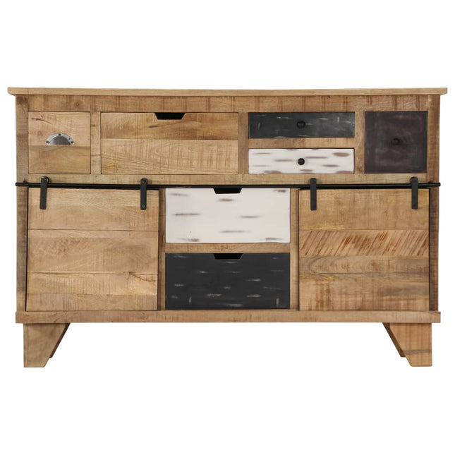 Buffet 140X38X90 Cm Bois De Manguier Massif