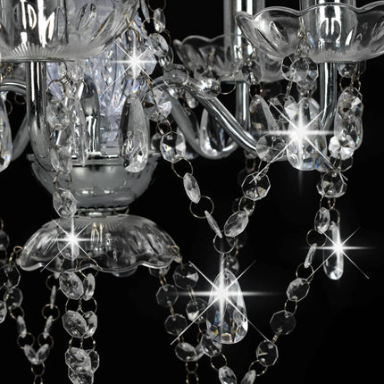 Lustre Avec Perles De Cristal É Rond 5 X E14
