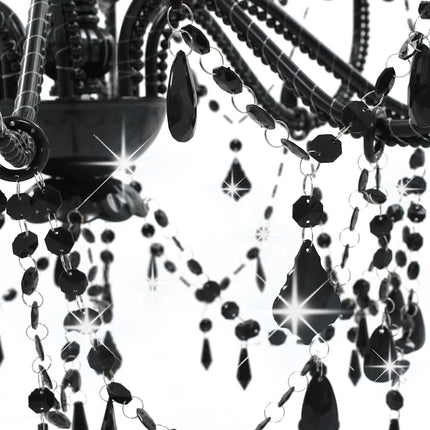 Lustre À Perles 8 Ampoules E14