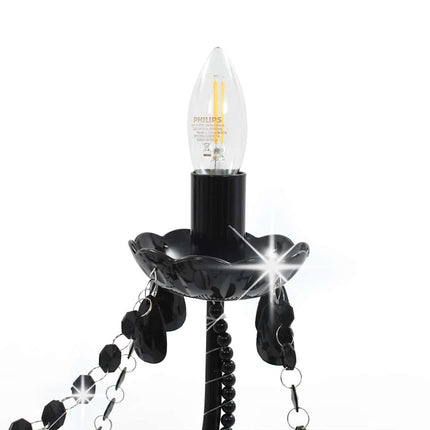 Lustre À Perles 8 Ampoules E14