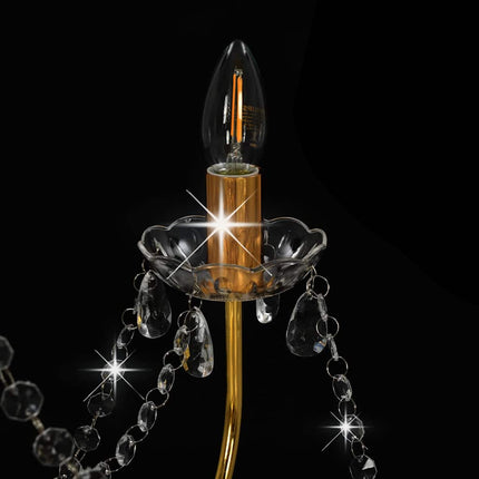 Lustre Avec Perles 8 Ampoules E14