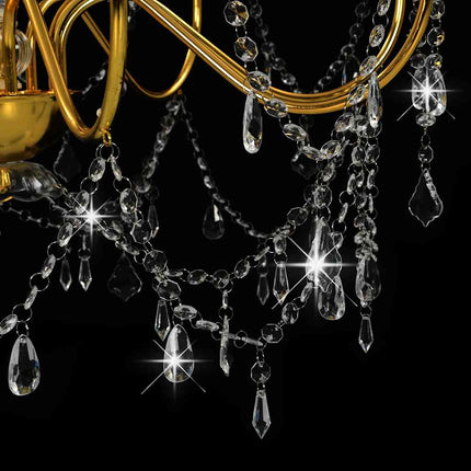 Lustre Avec Perles 8 Ampoules E14