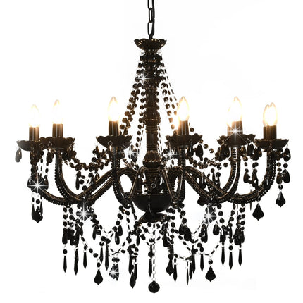 Lustre Avec Perles 12 Ampoules E14