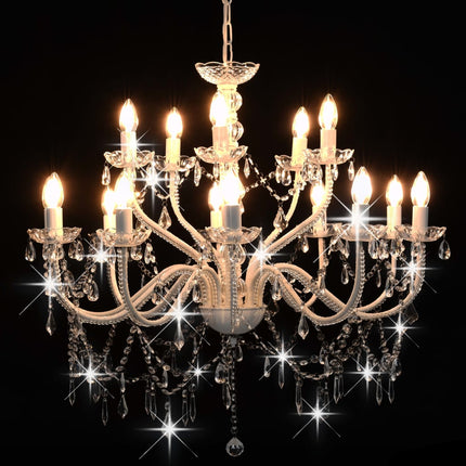Lustre 2 Couches 15 Ampoules E14