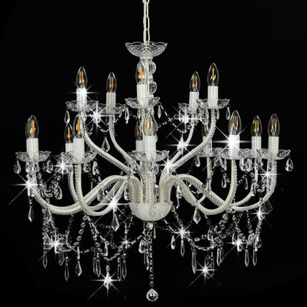 Lustre 2 Couches 15 Ampoules E14