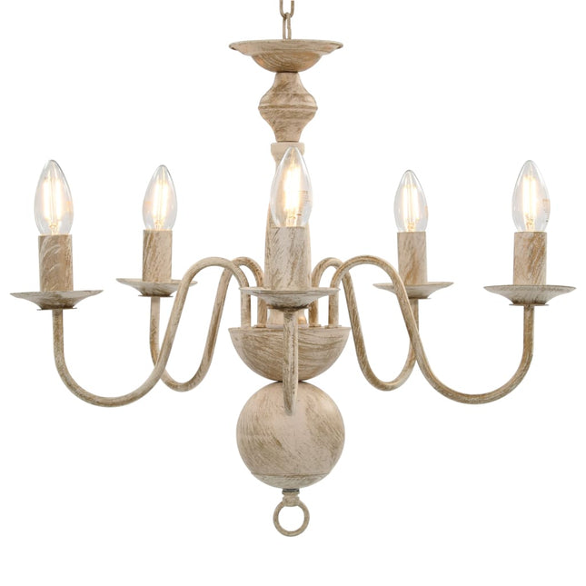 Lustre Antique 5 Ampoules E14