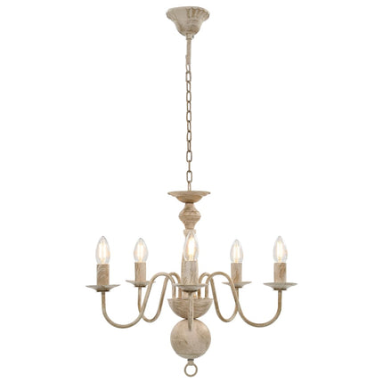 Lustre Antique 5 Ampoules E14