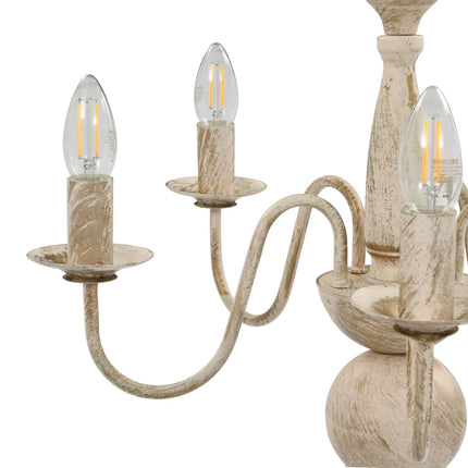 Lustre Antique 5 Ampoules E14