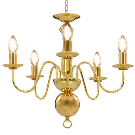 Lustre Antique 5 Ampoules E14