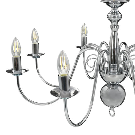 Lustre É 8 Ampoules E14