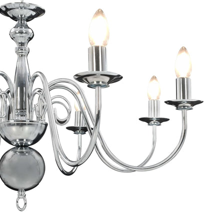 Lustre É 8 Ampoules E14