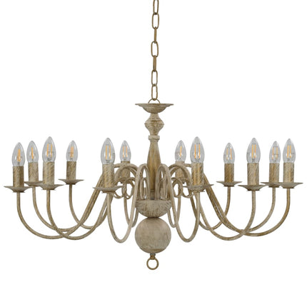 Lustre Antique 12 Ampoules E14
