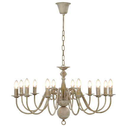 Lustre Antique 12 Ampoules E14