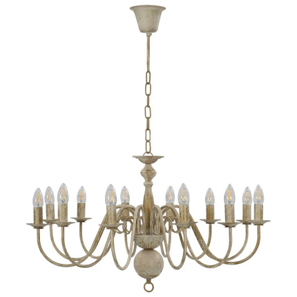 Lustre Antique 12 Ampoules E14
