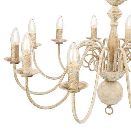 Lustre Antique 12 Ampoules E14