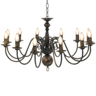 Lustre Antique 12 Ampoules E14
