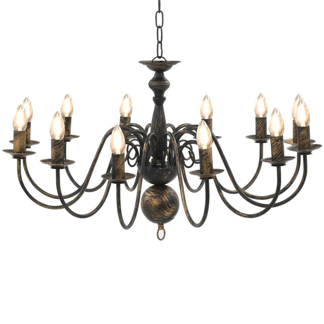 Lustre Antique 12 Ampoules E14