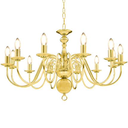 Lustre Antique 12 Ampoules E14