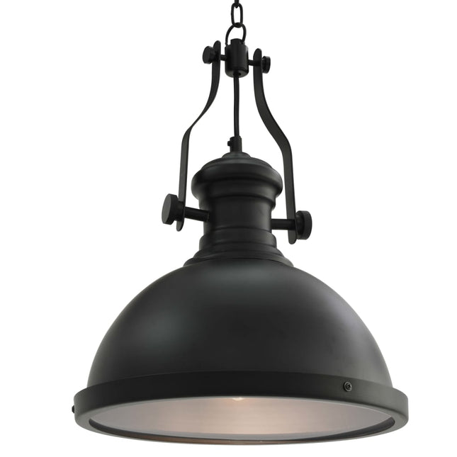 Plafonnier Rond E27 Noir
