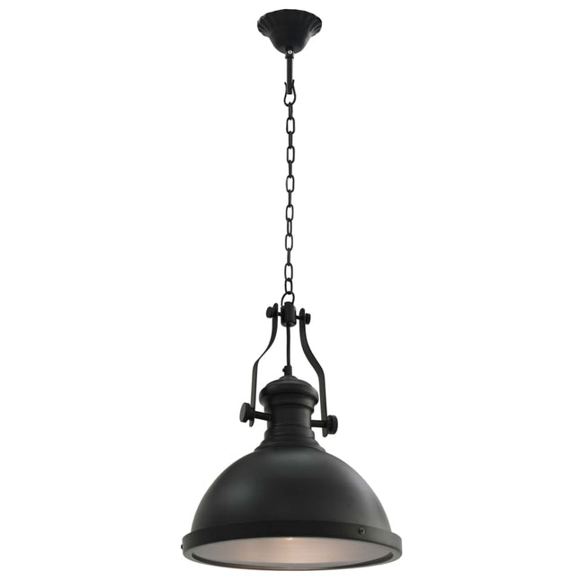 Plafonnier Rond E27 Noir