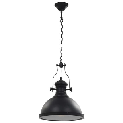 Plafonnier Rond E27 Noir