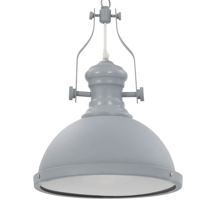 Plafonnier Rond E27 Gris