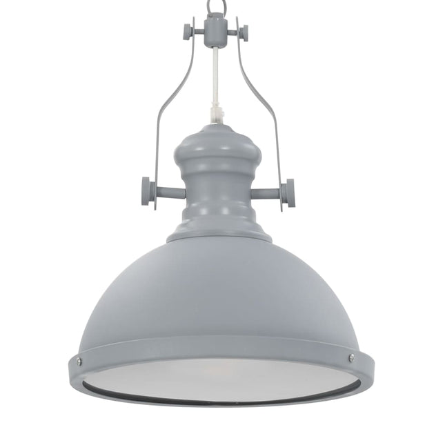 Plafonnier Rond E27 Gris