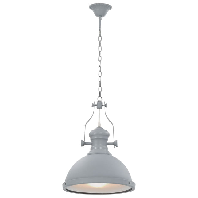Plafonnier Rond E27 Gris