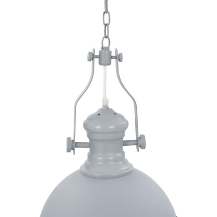 Plafonnier Rond E27 Gris