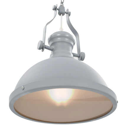 Plafonnier Rond E27 Gris