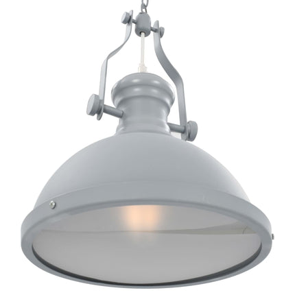 Plafonnier Rond E27 Gris