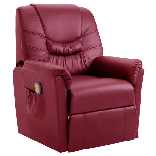 Fauteuil De Massage Inclinable Similicuir