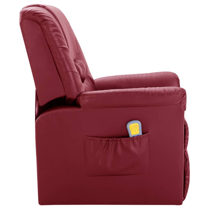 Fauteuil De Massage Inclinable Similicuir