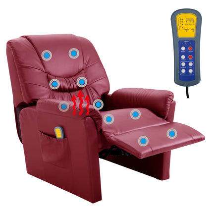 Fauteuil De Massage Inclinable Similicuir