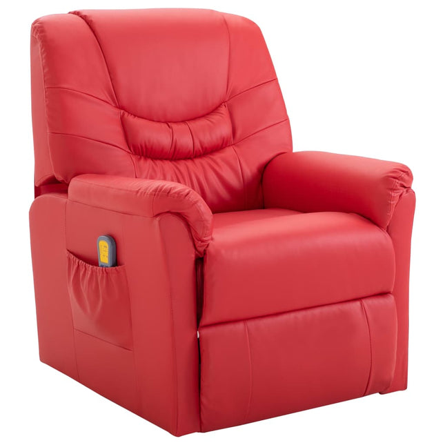 Fauteuil De Massage Inclinable Similicuir