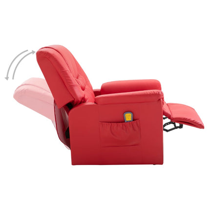 Fauteuil De Massage Inclinable Similicuir