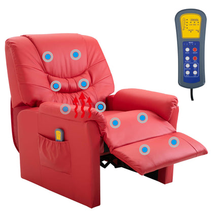 Fauteuil De Massage Inclinable Similicuir
